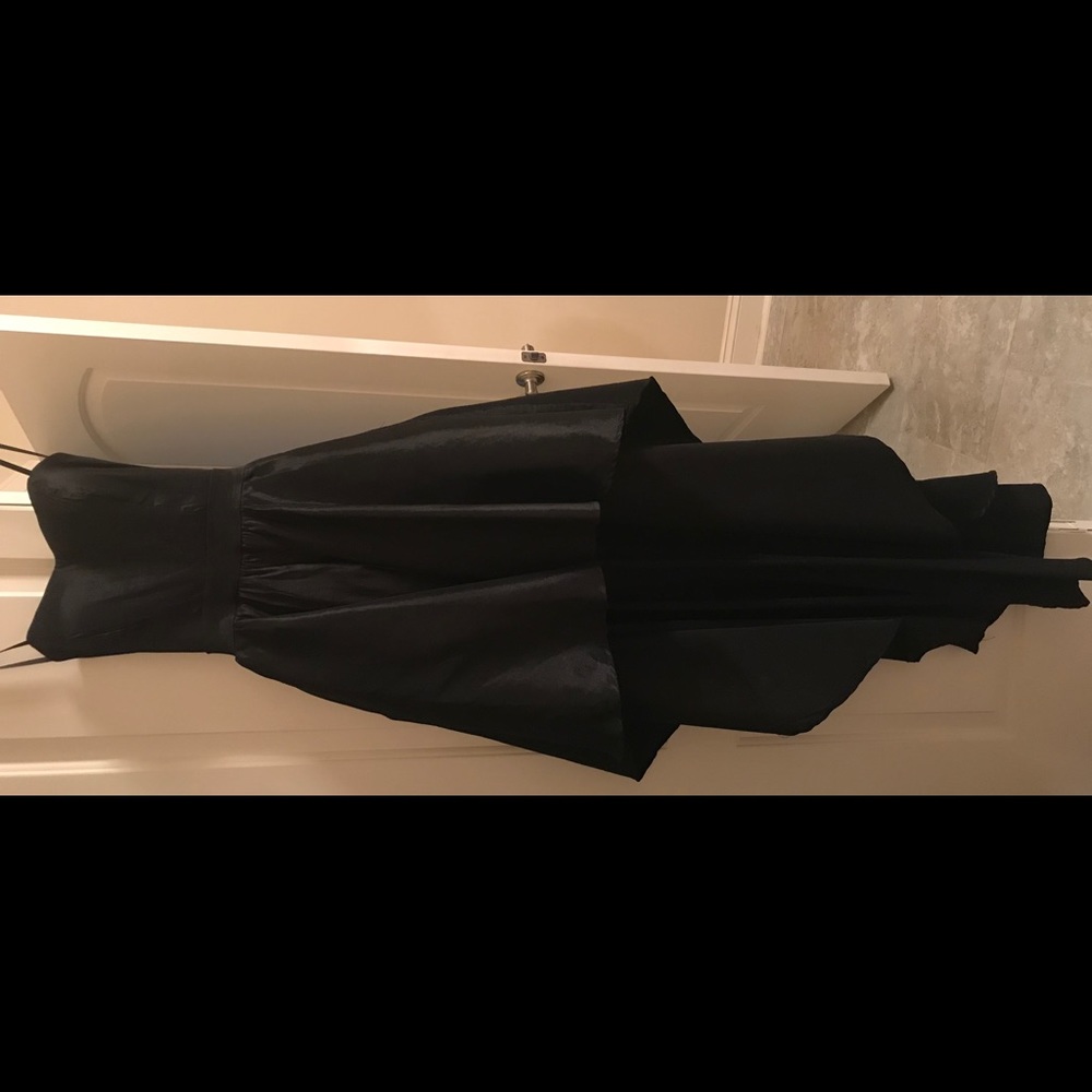New black evening dress